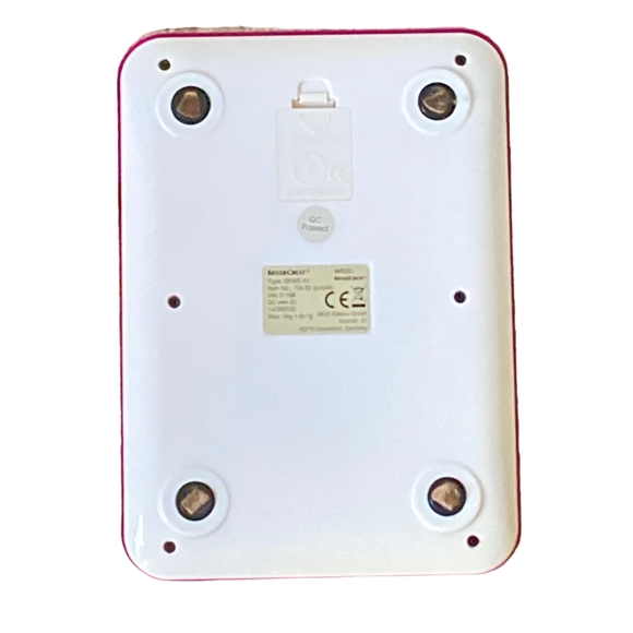 Silvercrest Barbiecore Kitchen Weighing Scales - Stylish & Functional, Up to 5kg - Picture 3 of 5